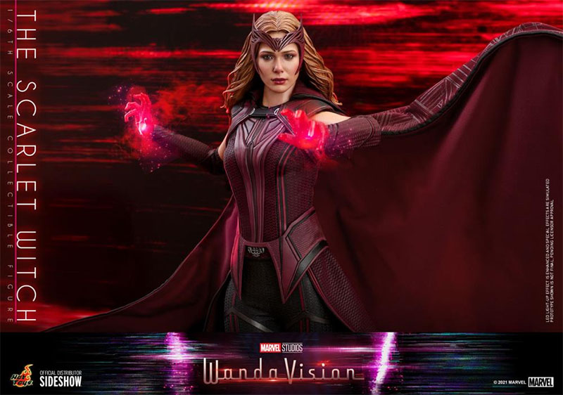 Hot Toys Marvel Wandavision The Scarlet Witch Sixth Scale Figure